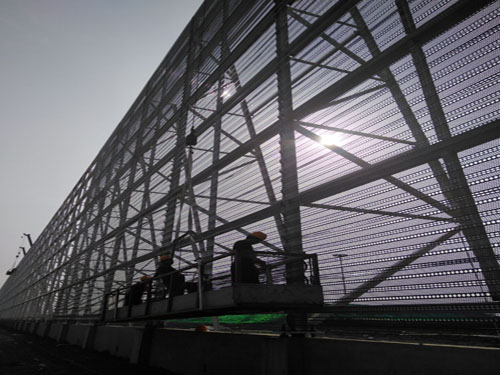 鋼廠防風抑塵網(wǎng)